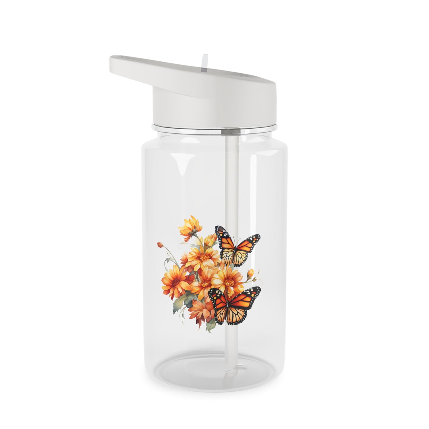 Floral Butterfly Tritan Water Bottle | Eco-Friendly Hydration | Perfect for Fitness, Yoga, Outdoor Adventures, Gifts for Nature [...]