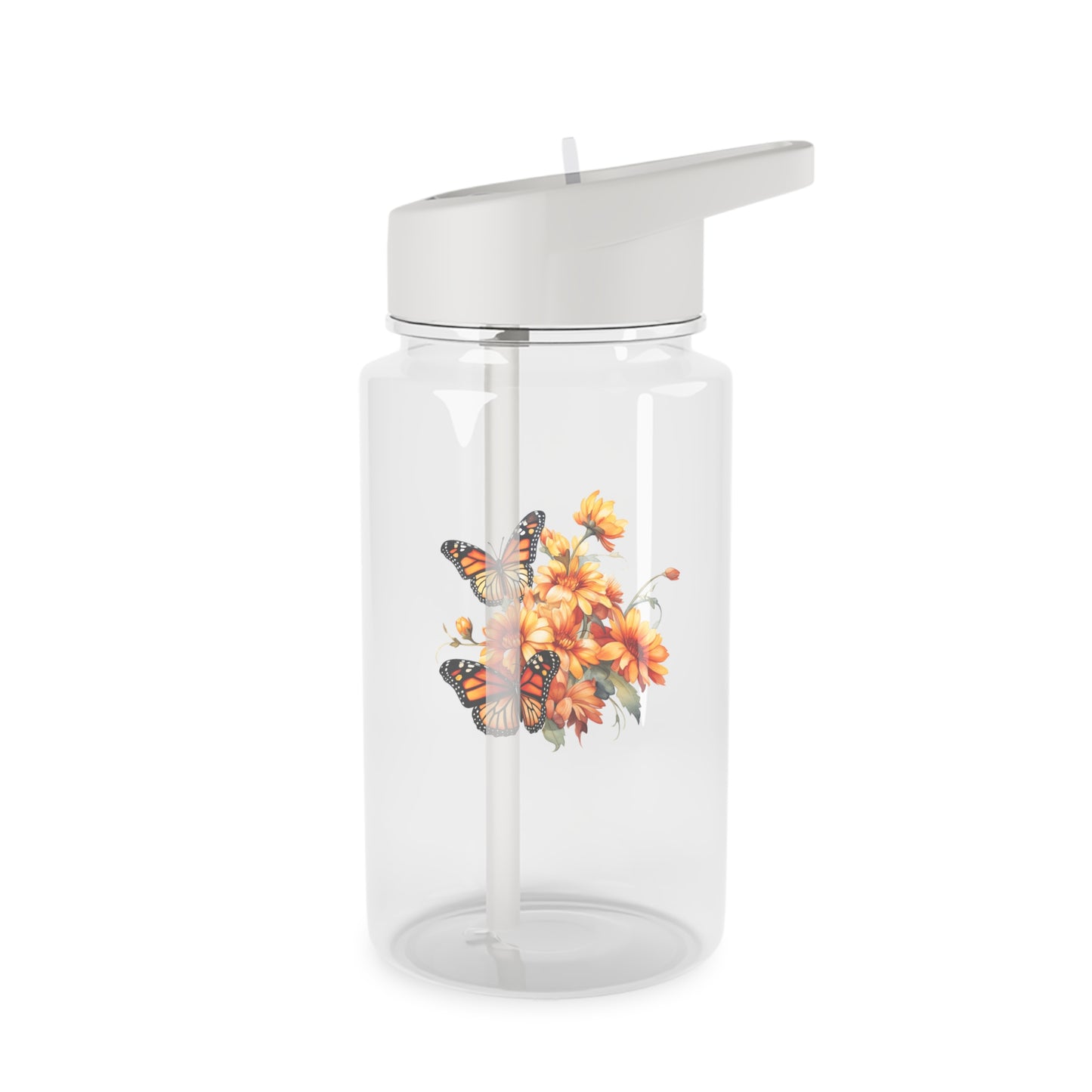 Floral Butterfly Tritan Water Bottle | Eco-Friendly Hydration | Perfect for Fitness, Yoga, Outdoor Adventures, Gifts for Nature [...]